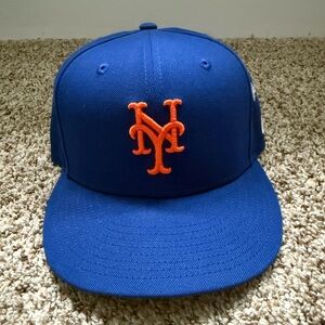 New York Mets fitted hat size 7 1/8